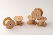 5 tourets bois 180cm 1/72