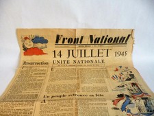 FRONT NATIONAL : Journal du 14