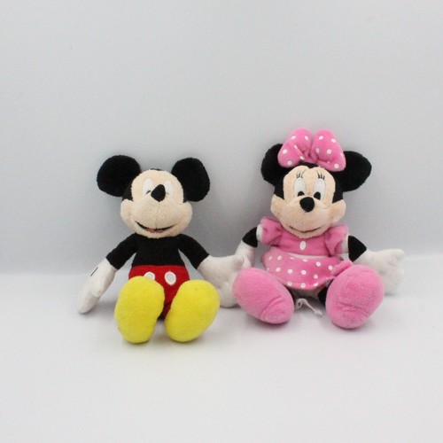 Doudou minnie robe rose - minnie,