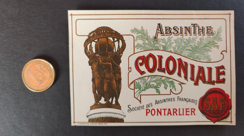 Ancienne rare étiquette - ancienne,