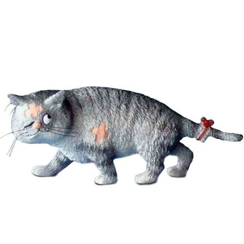 Statuette dubout les chats - les,