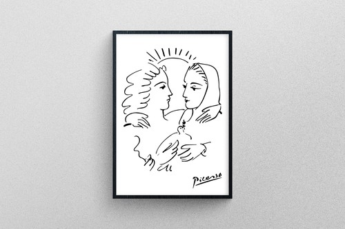 Picasso colombe embrace - de,