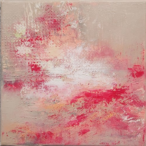 Tableau abstrait paysage - tableau,