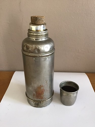 Ancienne bouteille thermos - bouteille,
