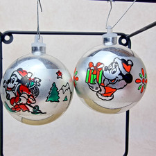 Boule noël vintage mickey - noël,