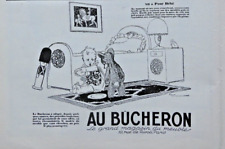 PUBLICITÉ DE PRESSE 1926 AU