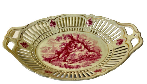Corbeille panier ancien - corbeille,