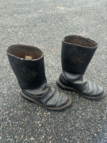 Ancienne botte pompier - botte,