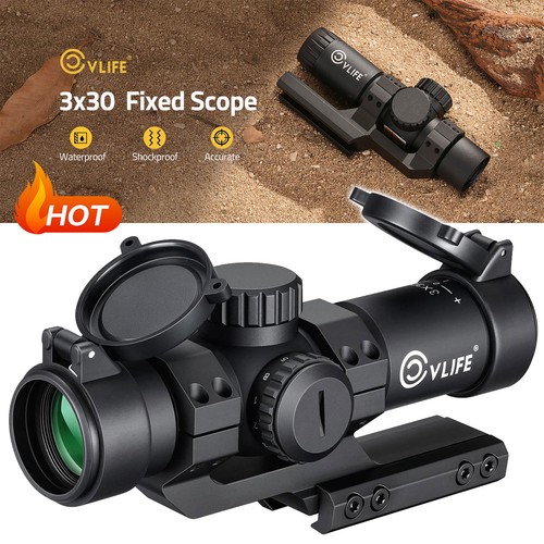 Optics rifle scope 3x30 with - scope,