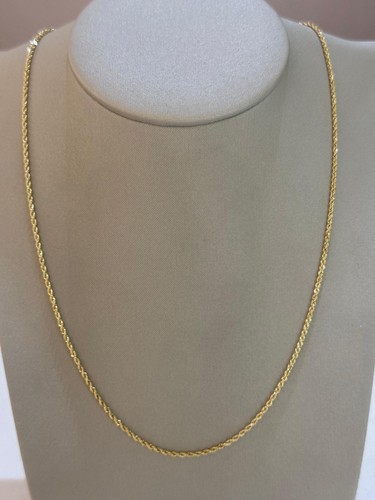 18k jaune chaîne collier - 18k,