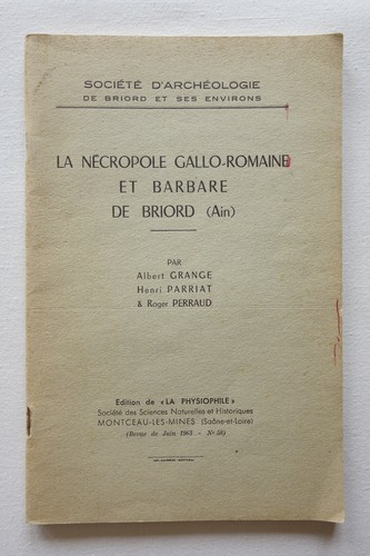 Nécropole gallo romaine et - gallo-romaine,