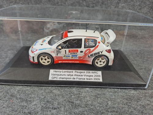 Miniature peugeot 206 wrc - 1/43,