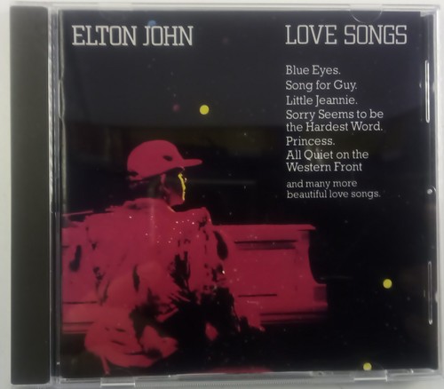Elton john love songs cd - elton,