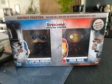 DVD blu ray marvel captain america civil war Funko pop