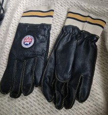 Gants cuir vintage CHIPIE 1967– Style varsity US  Sport moto ski rétro Collector