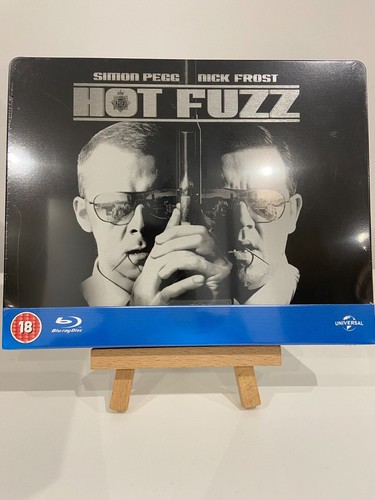 Hot fuzz steelbook import - steelbook, uk