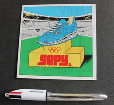 Autocollant / Sticker - Chaussures GEPY - Jeux olympiques