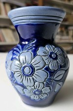 Vase en grès Betschdorf signé Claude Schmitter 