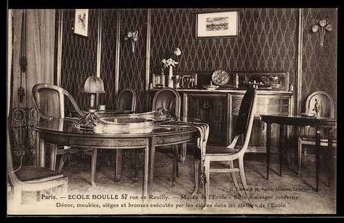 Cpa paris ecole boulle - ecole, 57