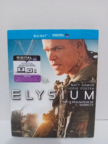 Elysium blu ray très bon - fr,
