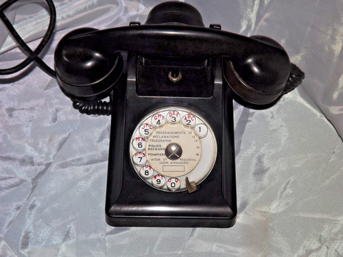 Téléphone ancien ptt - téléphone,