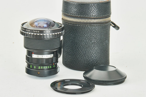Objectif fish eye - objectif, soligor