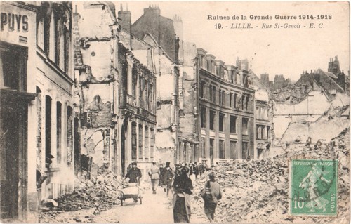 Lille ruines la grande - lille, de