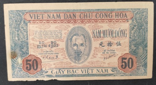 Viet nam billet - 50, de