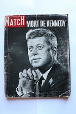 LOT DE 5 PARIS MATCH  SUR KENNEDY  DANS L’ETAT: N° 749,764,765,777,815