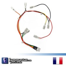 Adaptateur 4.8 mm Joystick arcade - 8pin to 5pin Conversion Harness - Samducksa