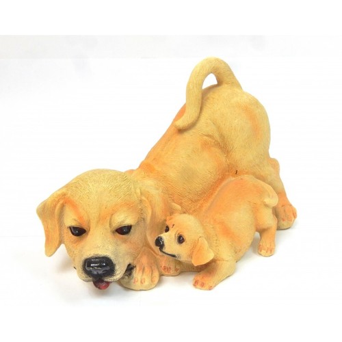Chien son chiot résine - son,