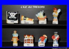 SERIE COMPLETE DE FEVES L'ILE