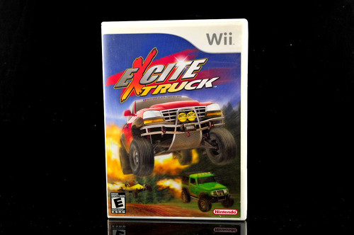 Excite truck nintendo wii - excite, cib