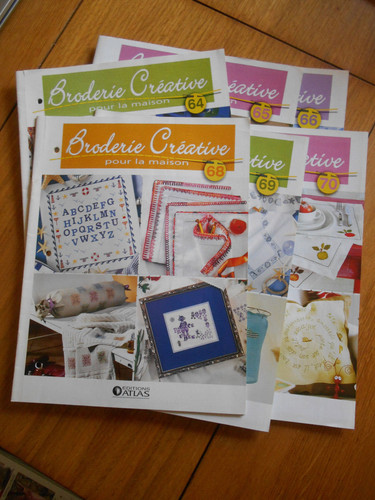 Lot revues broderie - 6,