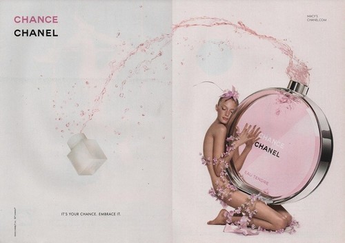 Publicité papier parfum - papier,