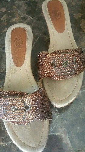 Scholl leather wedge - scholl's,