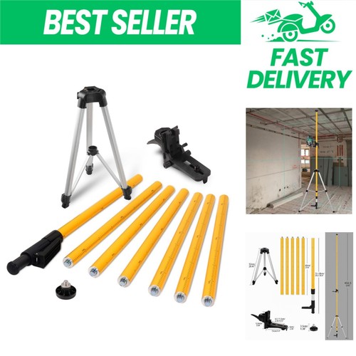 Pôle niveau laser 8m - laser, 4,8m