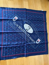 Foulard en soie Maserati - Club Maserati Rallye International 2015