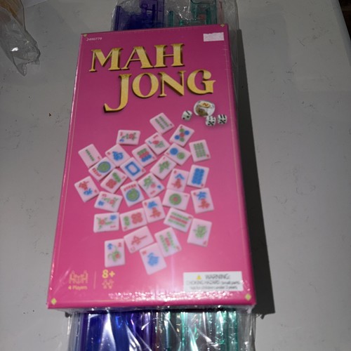 Mah jong set and - mah,