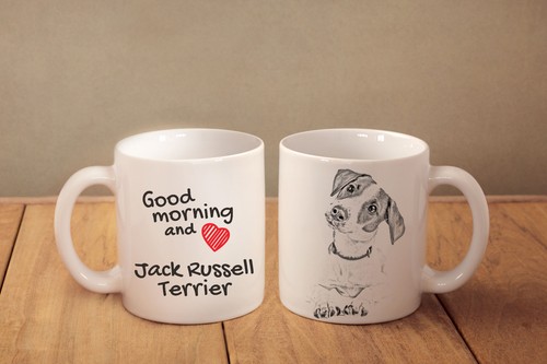 Mug céramique jack russell - céramique,