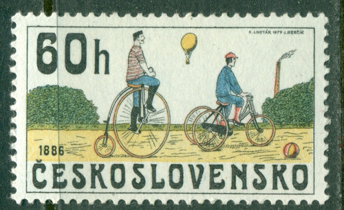 Czechoslovakia 1979 bicycles - czechoslovakia,