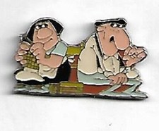 pin's bd bidochon signé corner (au dos :  BINET FLUIDE GLACIAL 174)