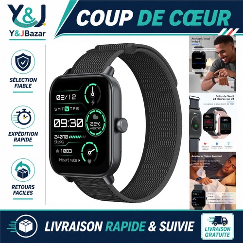 Montre connectée toobur idw19 - montre,