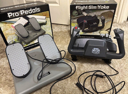Products flight sim yoke - ch,