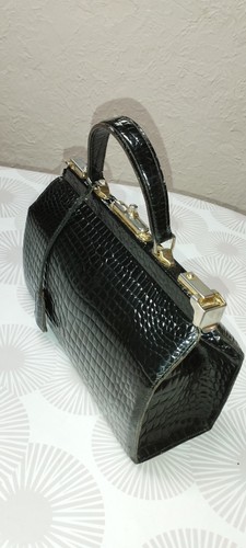 Sac main vintage noir - à,