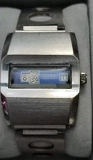 Magnifique montre à guichet GERKA WATCH FONCTIONNE BEL ETAT Bracelet Rallye 