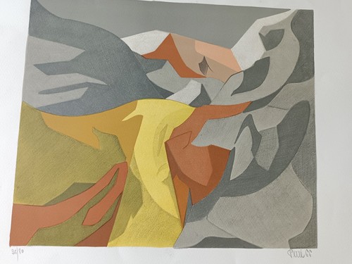 Danièle perré lithographie - daniÈle,