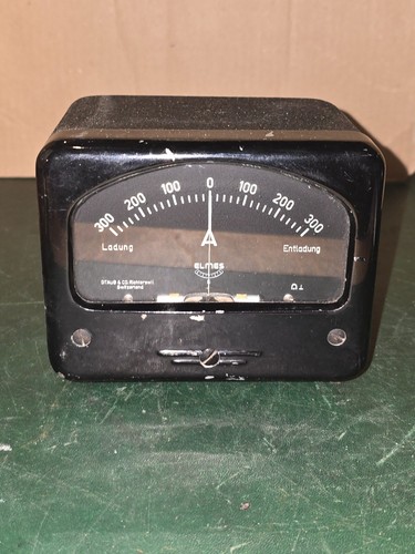 Ancien amperemetre elmes - ancien, staub