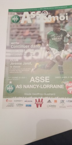 Programme match etienne - match-, st-etienne