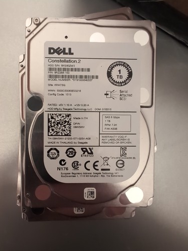 9w5wv dell hdd 1tb - hdd, 6g